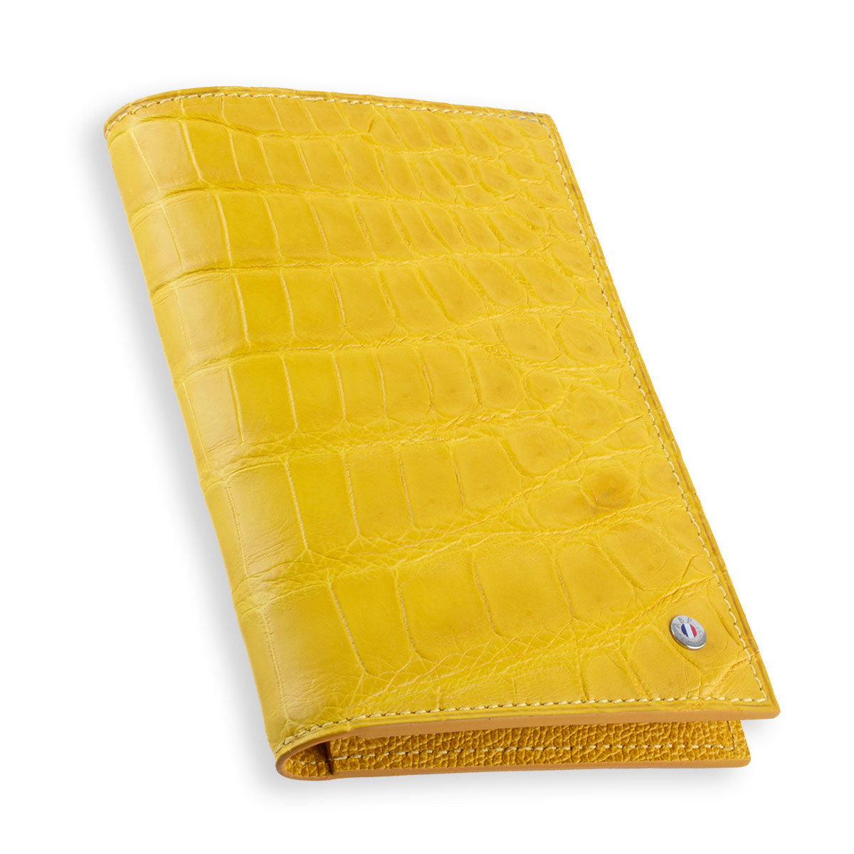 Etui à Passeport en cuir "Essential" - Alligator (noir, bleu, vert, marron, orange...)