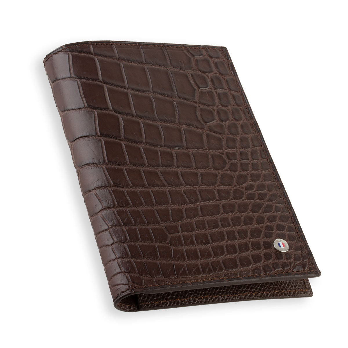 Etui à Passeport en cuir "Essential" - Alligator (noir, bleu, vert, marron, orange...)