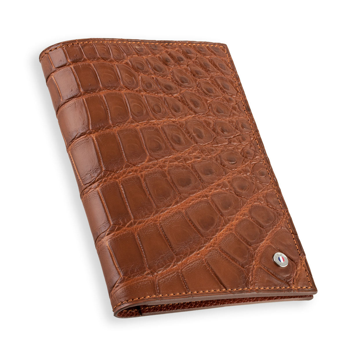 Etui à Passeport en cuir "Essential" - Alligator (noir, bleu, vert, marron, orange...)