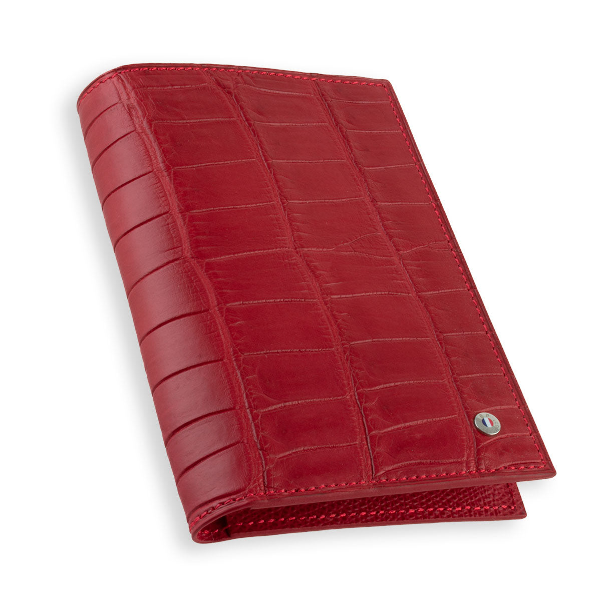 Etui à Passeport en cuir "Essential" - Alligator (noir, bleu, vert, marron, orange...)