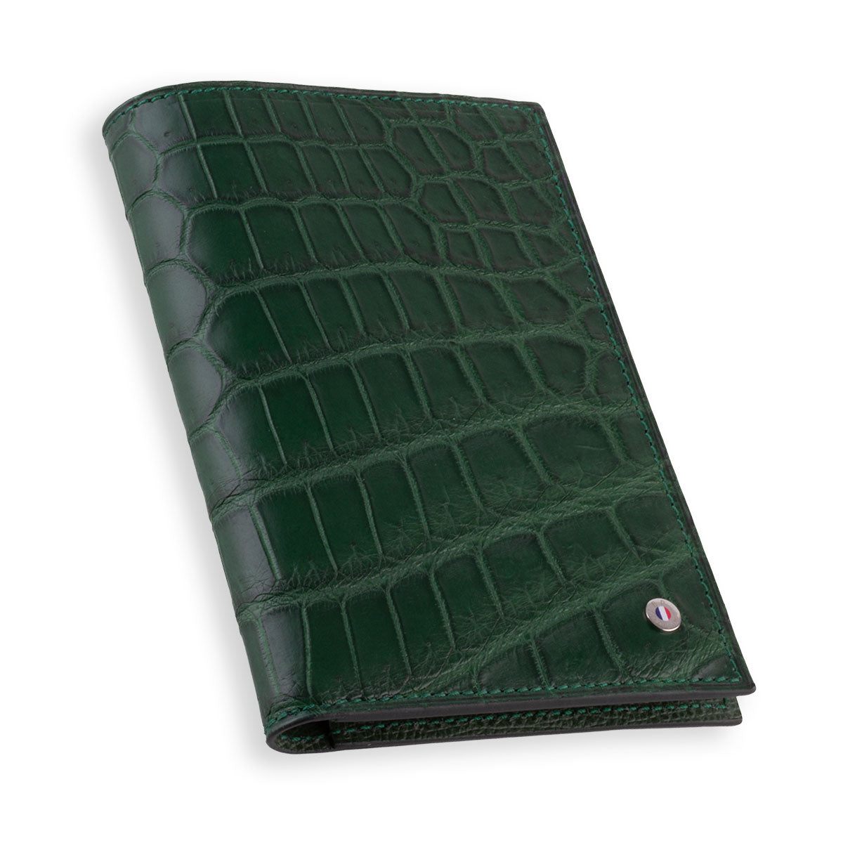 Etui à Passeport en cuir "Essential" - Alligator (noir, bleu, vert, marron, orange...)