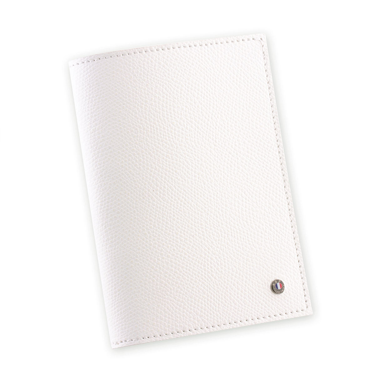 Etui à Passeport en cuir "Essential" - Veau grainé (noir, bleu, vert, marron, orange...)