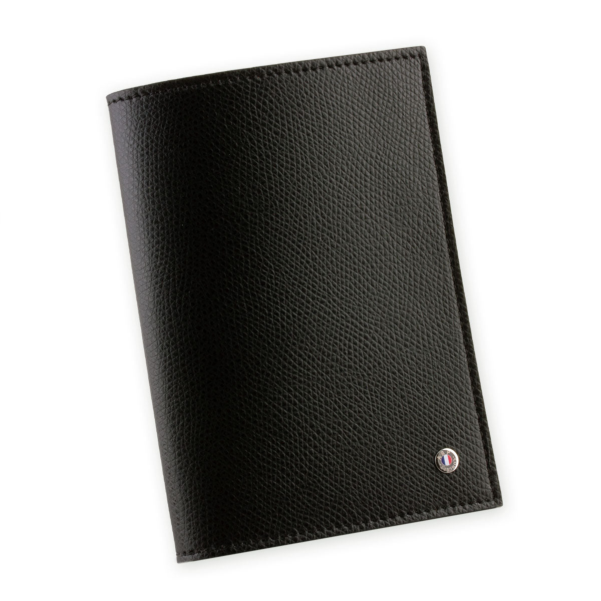 Etui à Passeport en cuir "Essential" - Veau grainé (noir, bleu, vert, marron, orange...)