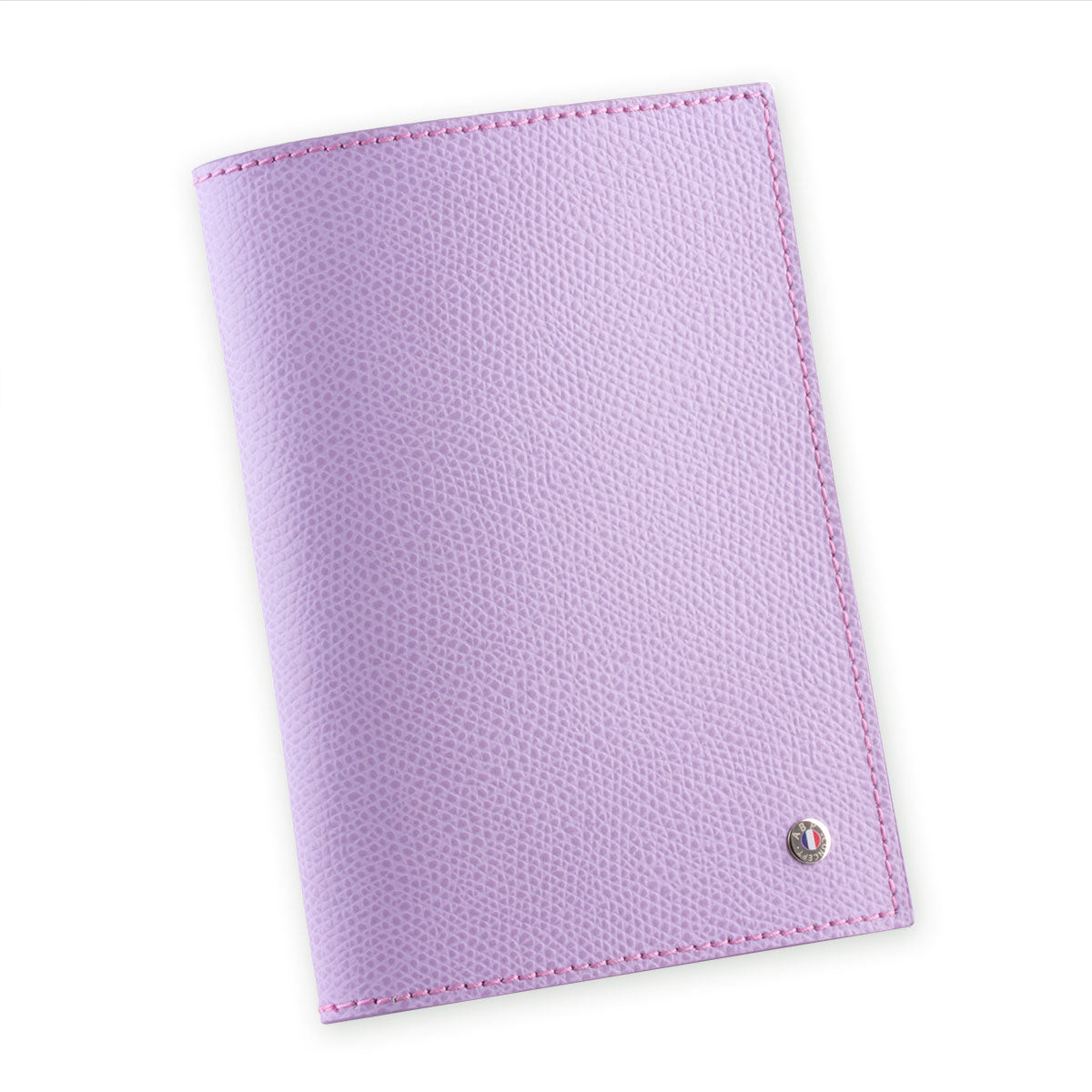 Etui à Passeport en cuir "Essential" - Veau grainé (noir, bleu, vert, marron, orange...)