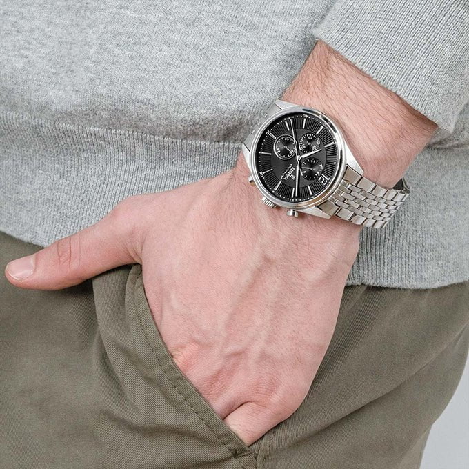 FESTINA Men's Timeless Chronograph Steel Watch F20285/4