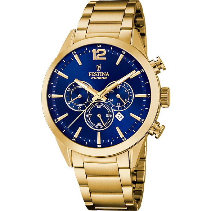FESTINA Men's Timeless Chronograph Watch F20633/2