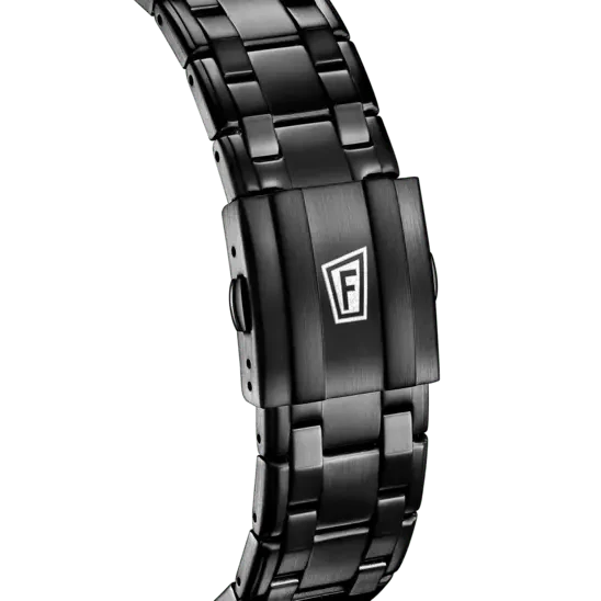 FESTINA Men's Chrono Bike Watch in Black Steel F20673/2