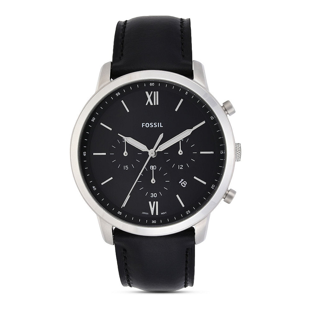FOSSIL Men's Neutra Chronograph Leather Watch FS5452