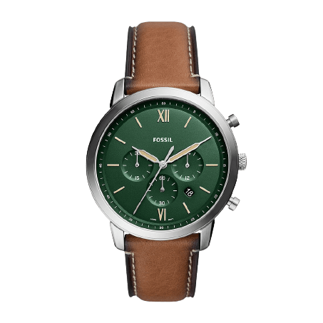 FOSSIL Men's Neutra Chronograph Leather Watch FS5963