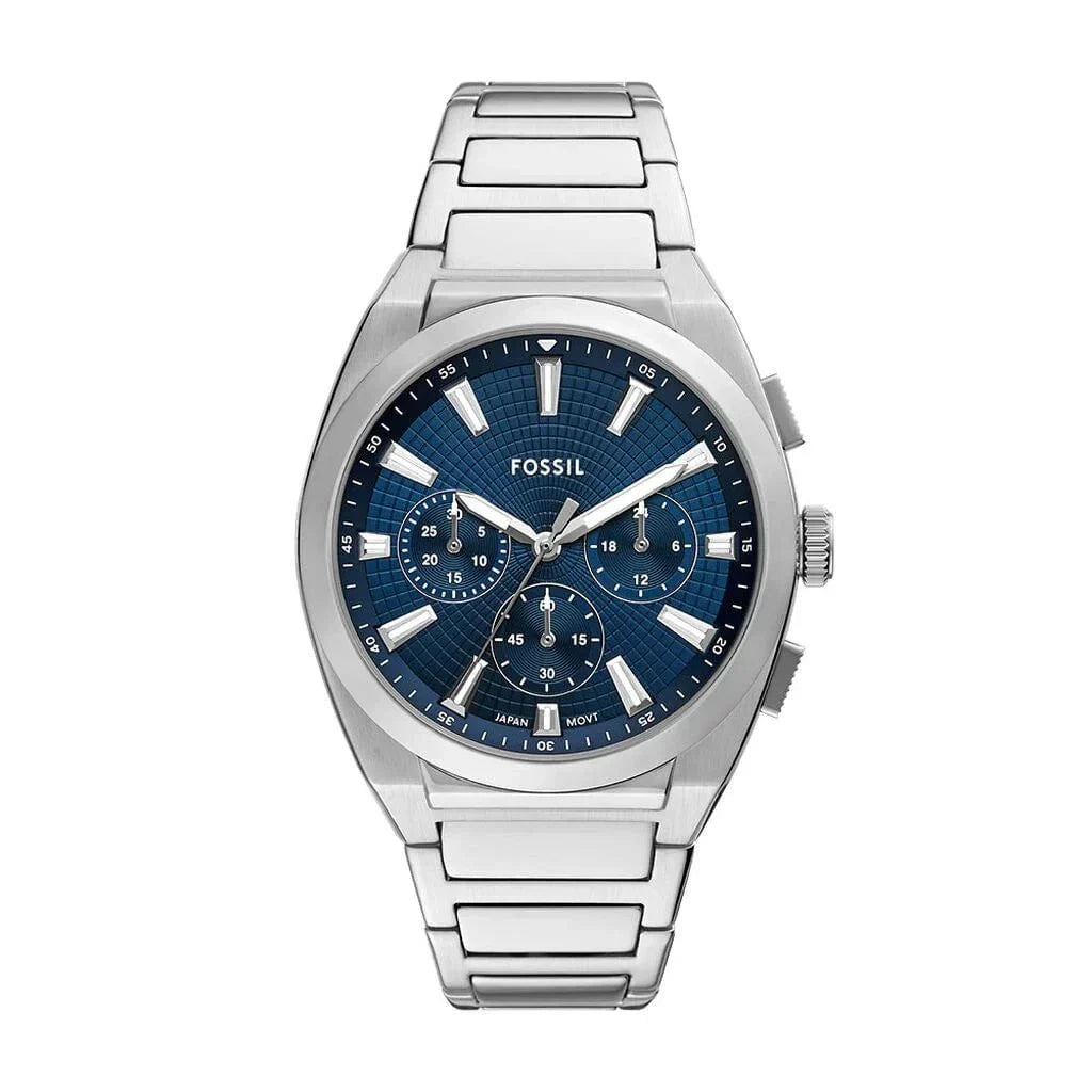 FOSSIL Men's Everett Chronograph Steel Watch FS6104