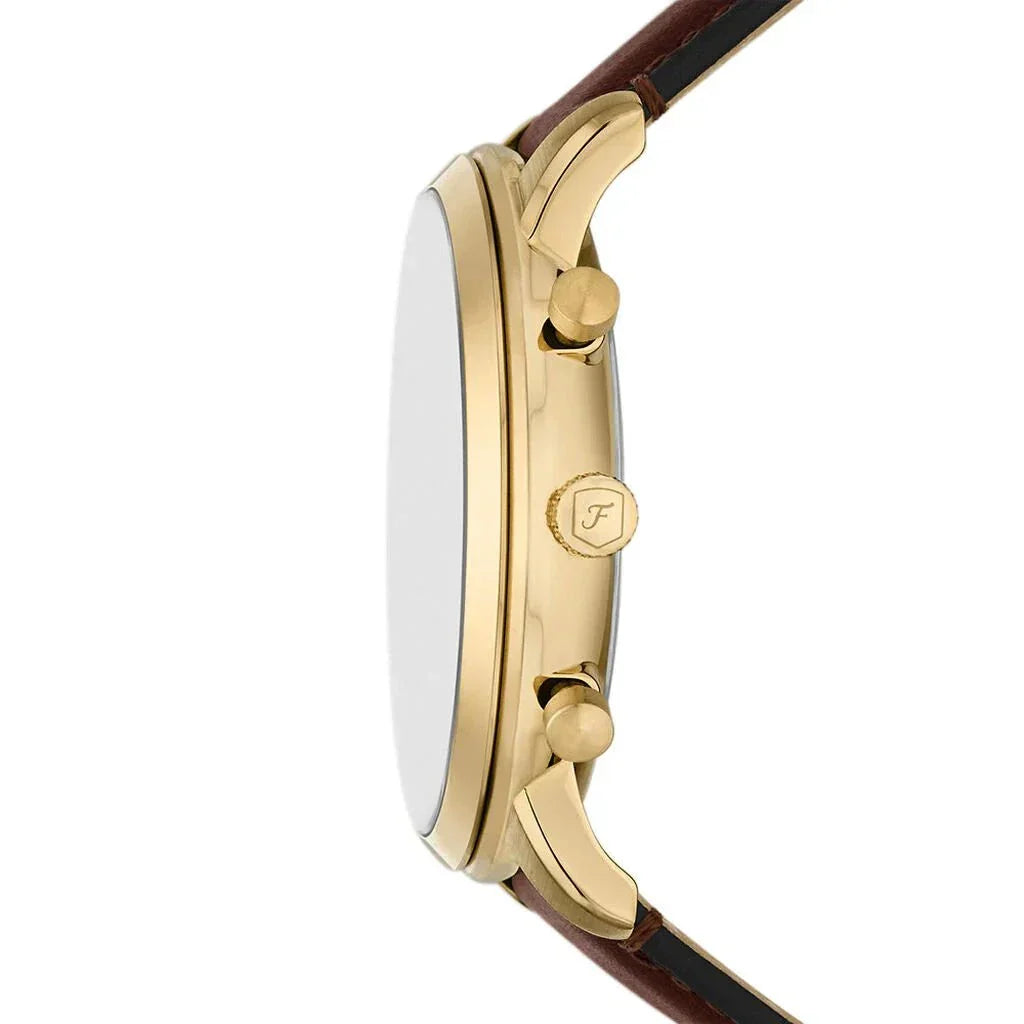 FOSSIL Men's Neutra Chronograph Leather Watch FS6113