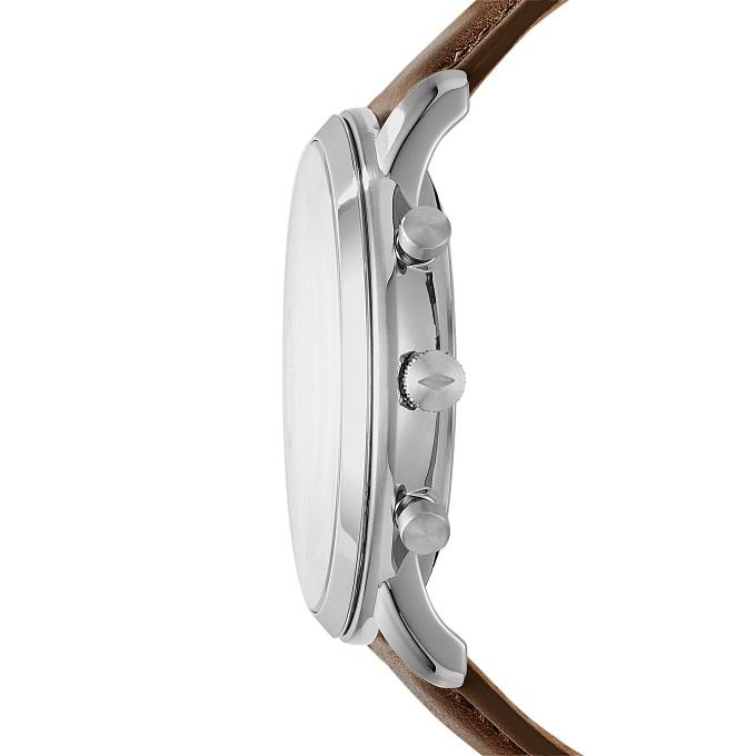 FOSSIL Men's Neutra Chronograph Leather Watch FS5380