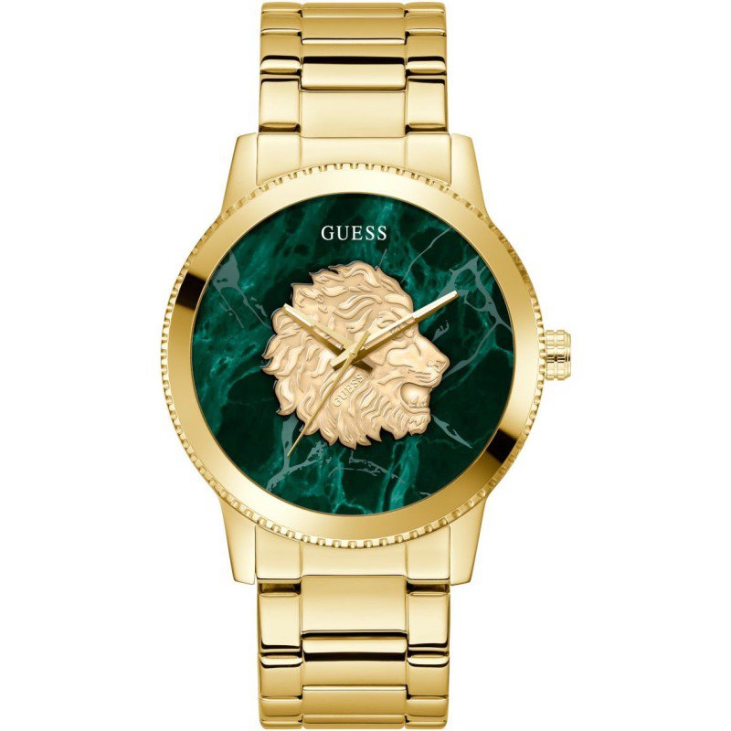 GUESS Men's Monarch Gold Steel Watch GW0958G2