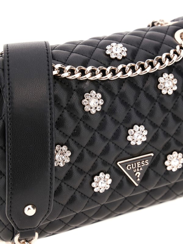 Sac porté épaule GUESS Femme Everlee HWEG8679210BLA