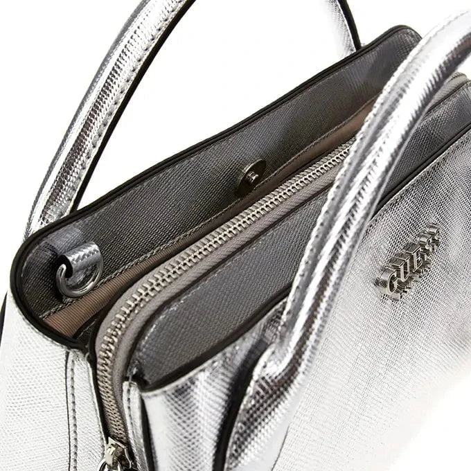 GUESS Women's Fedana Handbag HWZM9643050SIL