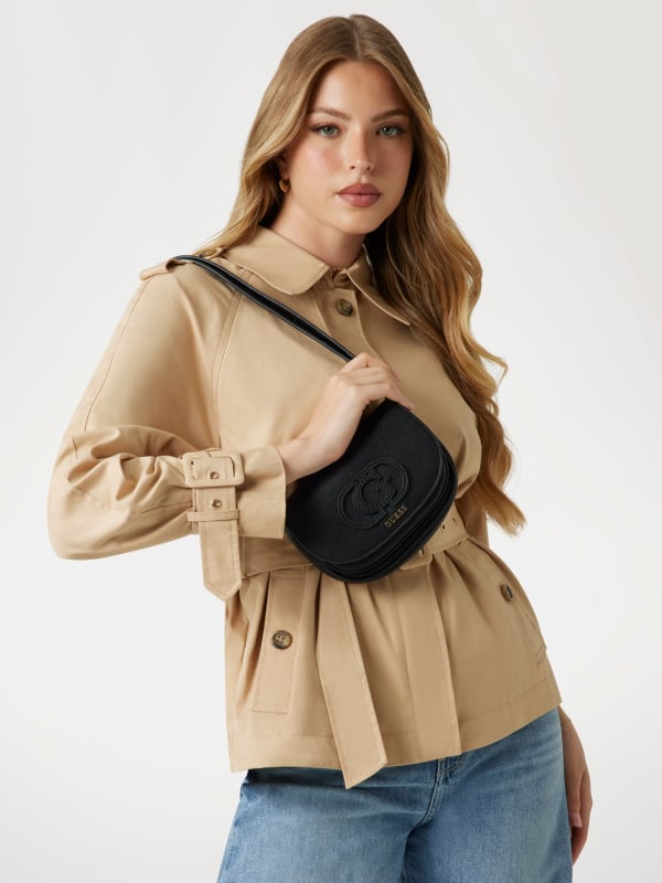 Sac Porté Epaule GUESS Femme Calebra HWBG9536780BLA