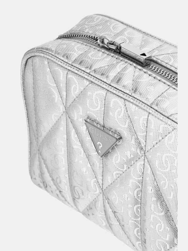 Sac porté Epaule GUESS Femme Aldina Camera HWGY9663140SIL