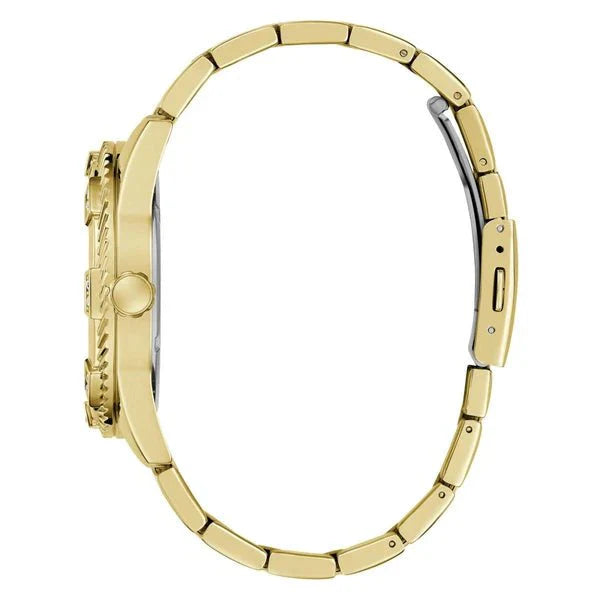 GUESS Men's Beast Gold Steel Watch GW0783G1