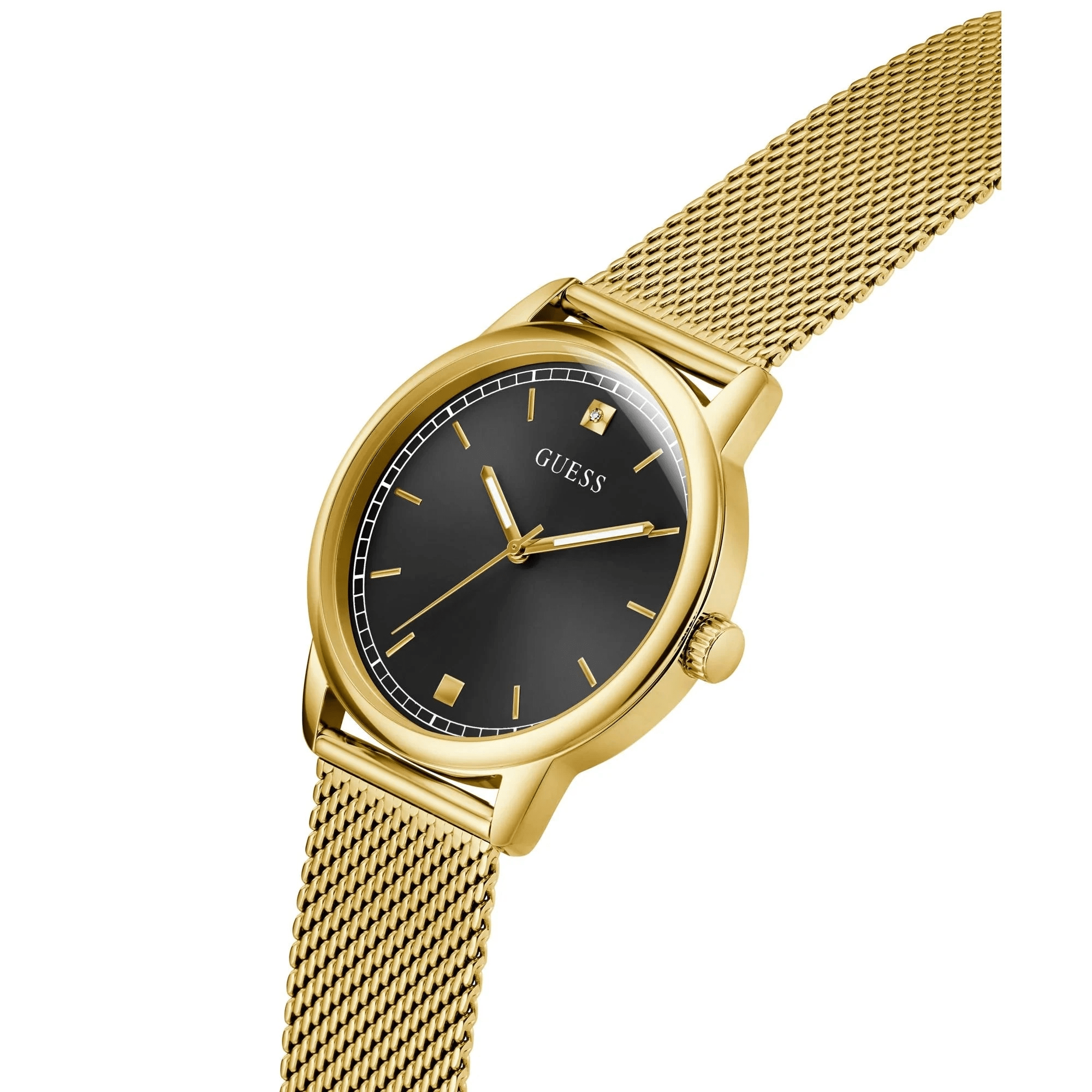 GUESS Men's Chandler Gold Steel Watch GW0974G2