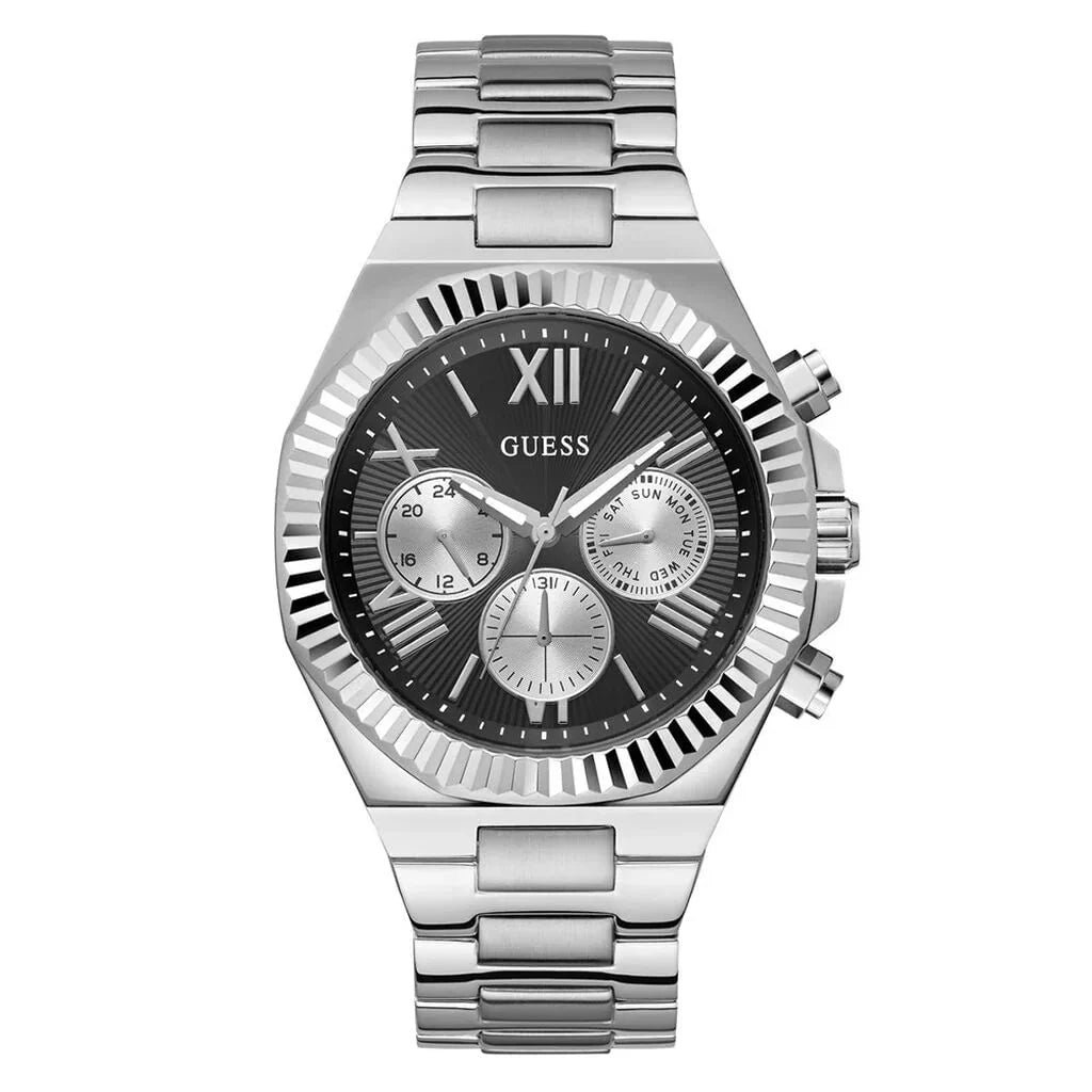 GUESS Men's Equity Steel Watch GW0703G1