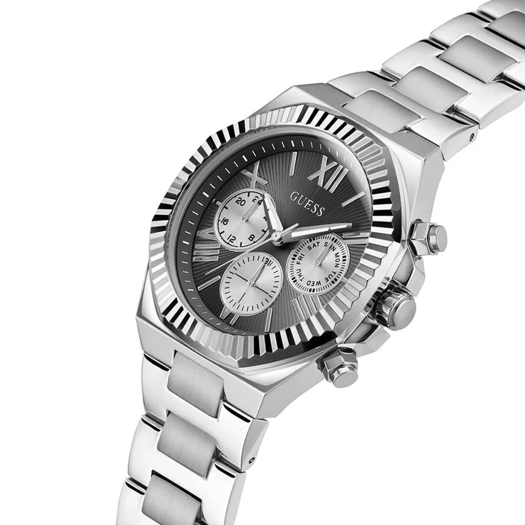 GUESS Men's Equity Steel Watch GW0703G1