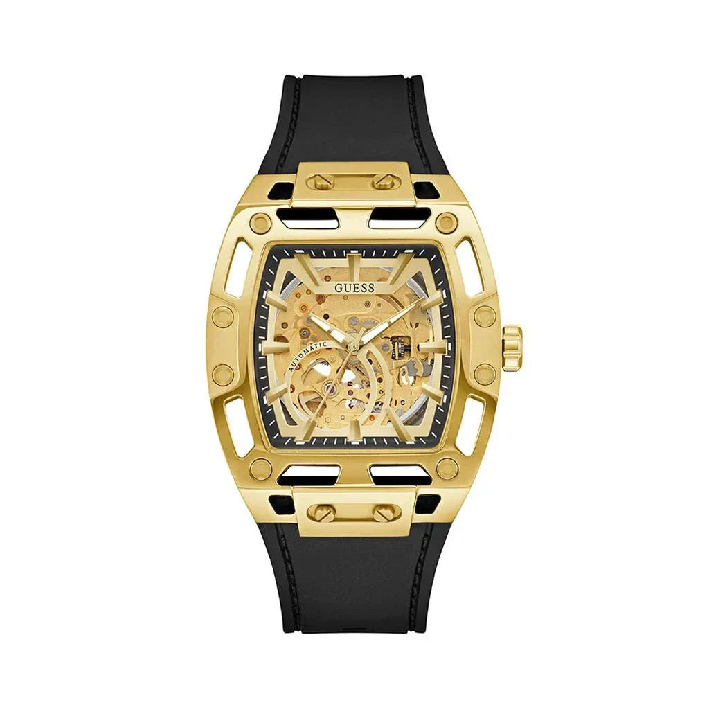 GUESS Men's Phoenix Champagne Automatic Watch GW0980G2
