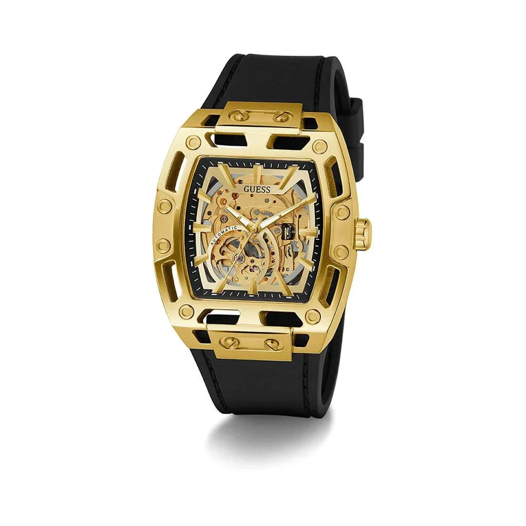 GUESS Men's Phoenix Champagne Automatic Watch GW0980G2