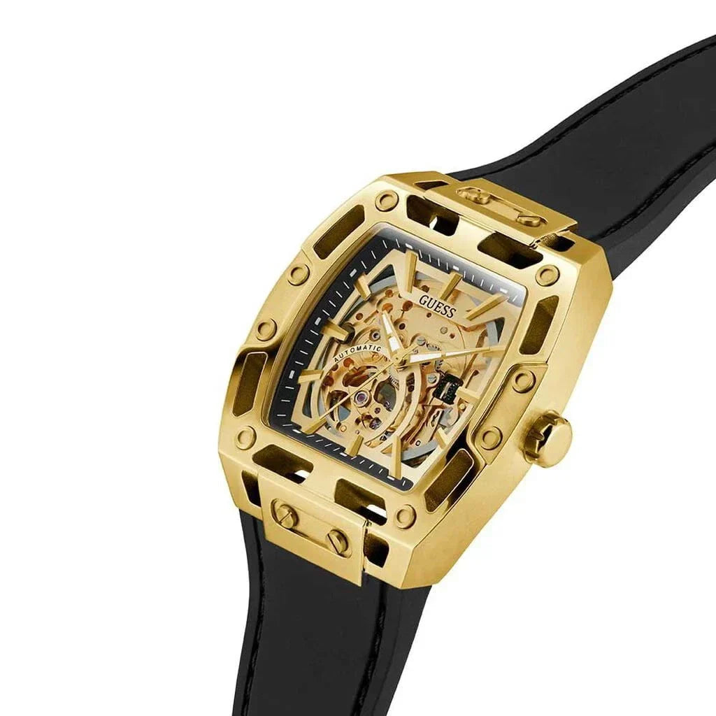 GUESS Men's Phoenix Champagne Automatic Watch GW0980G2
