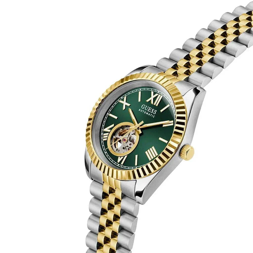 GUESS Men's Connoisseur Automatic Steel Watch GW0984G4