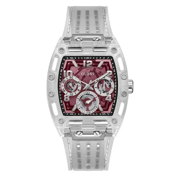 GUESS Men's Phoenix Silicone Watch GW0499G9