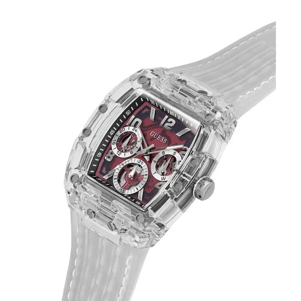 GUESS Men's Phoenix Silicone Watch GW0499G9