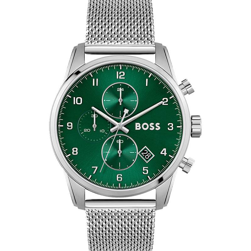 BOSS Men's Sport Lux Skymaster Steel Watch 1513938
