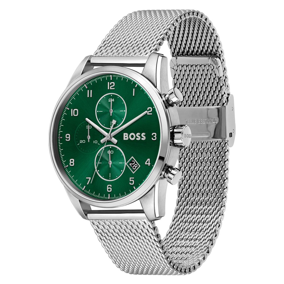 BOSS Men's Sport Lux Skymaster Steel Watch 1513938