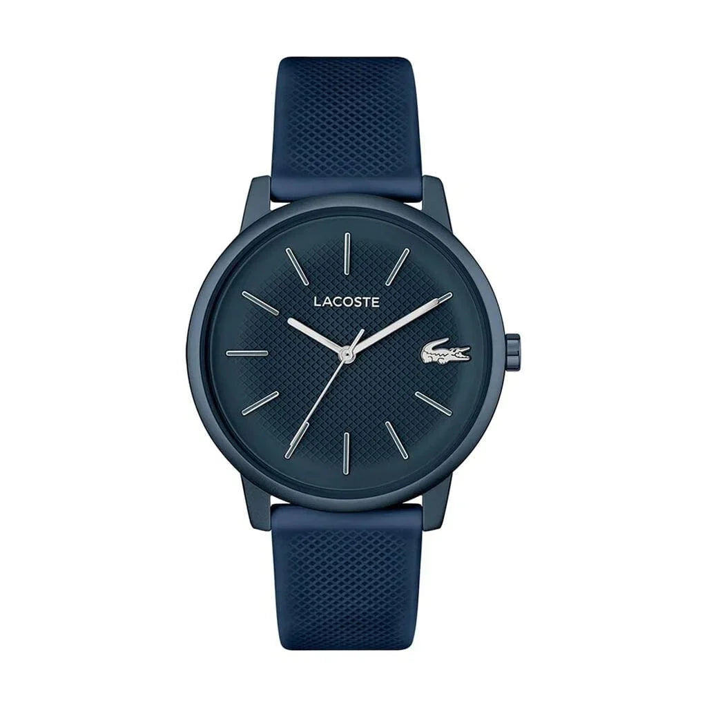 LACOSTE Men's 12.12 Blue Silicone Watch 2011241