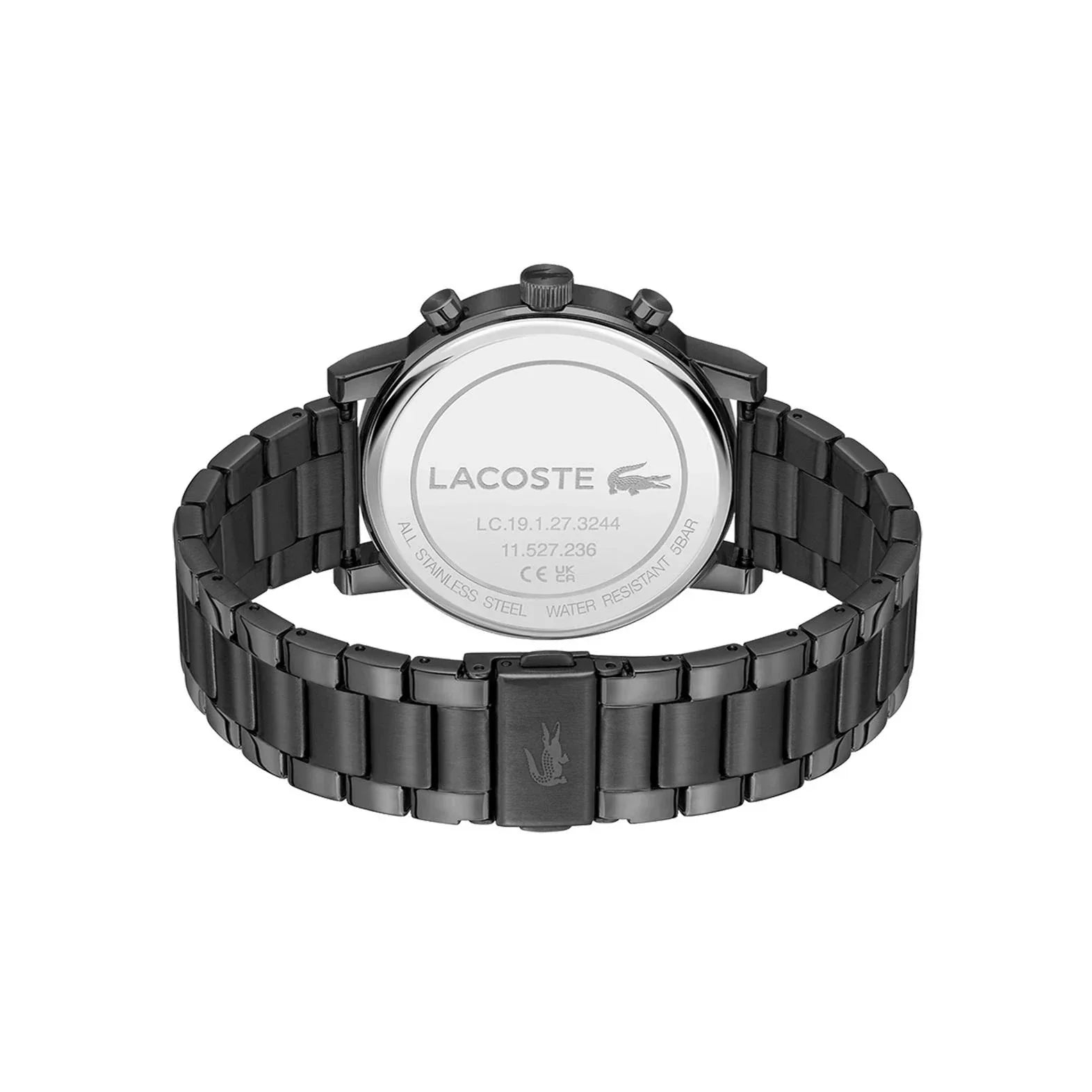 LACOSTE Men's Replay Watch in Black Gold Steel 2011451