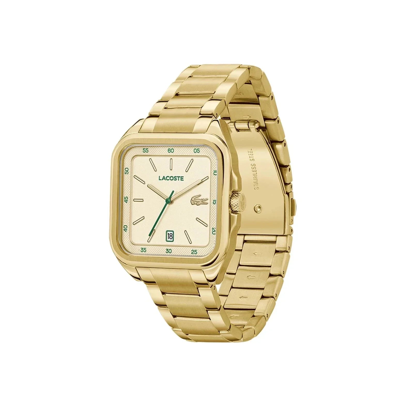 LACOSTE Men's Watch Lacoste.12.12 Up in Gold Steel 2011462