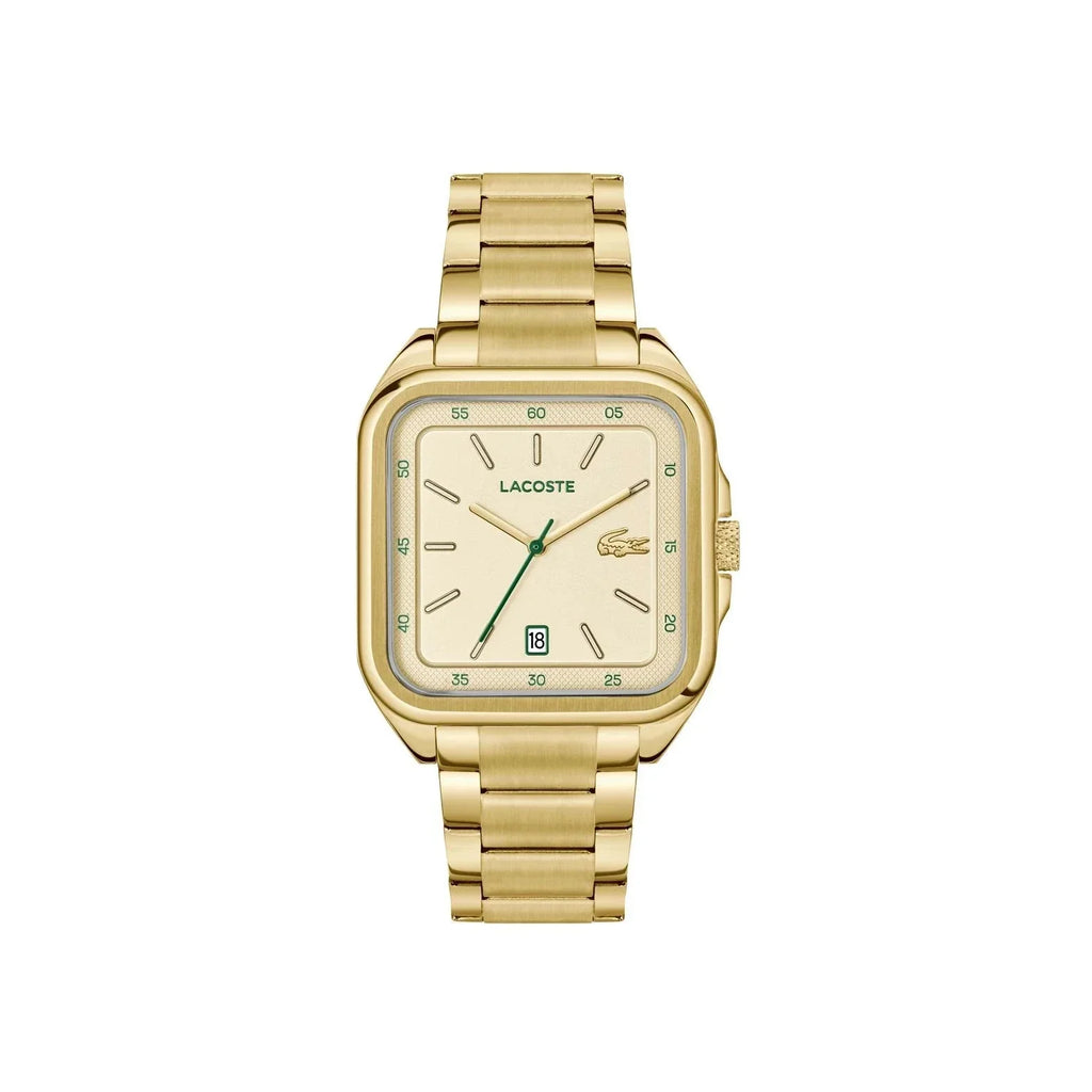 LACOSTE Men's Watch Lacoste.12.12 Up in Gold Steel 2011462