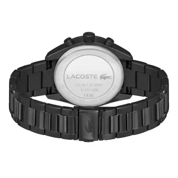 LACOSTE Men's Boston Watch in Black Steel 2011476