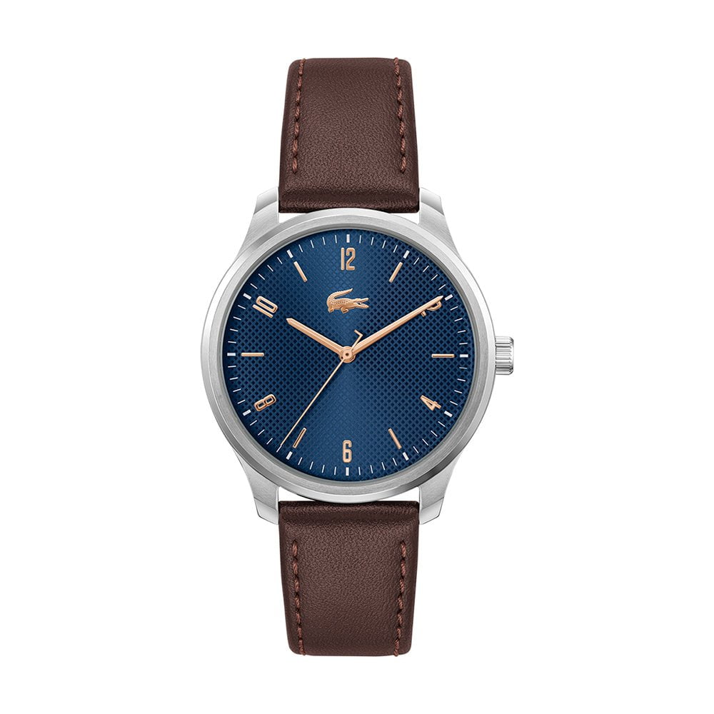 LACOSTE Men's Lisbon Brown Leather Watch 2011322