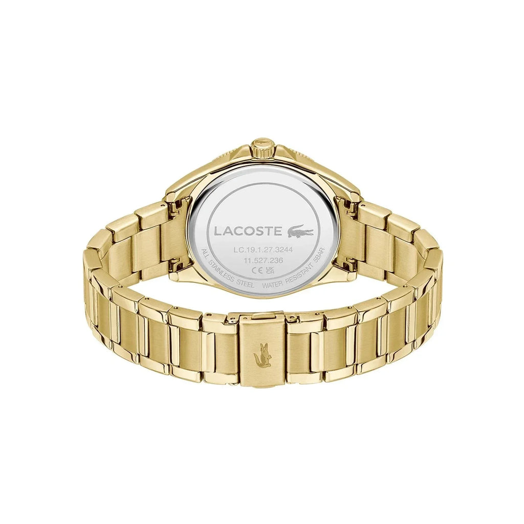 LACOSTE Men's Mainsail Gold Steel Watch 2011459