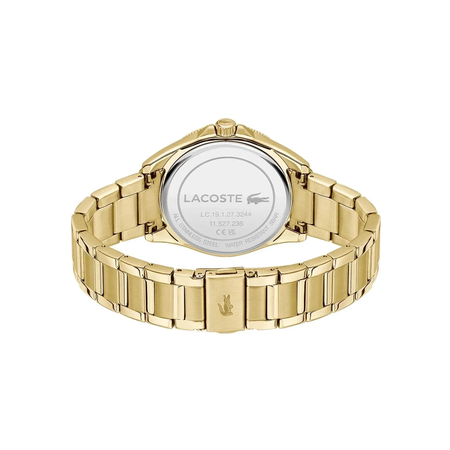 LACOSTE Men's Mainsail Gold Steel Watch 2011459
