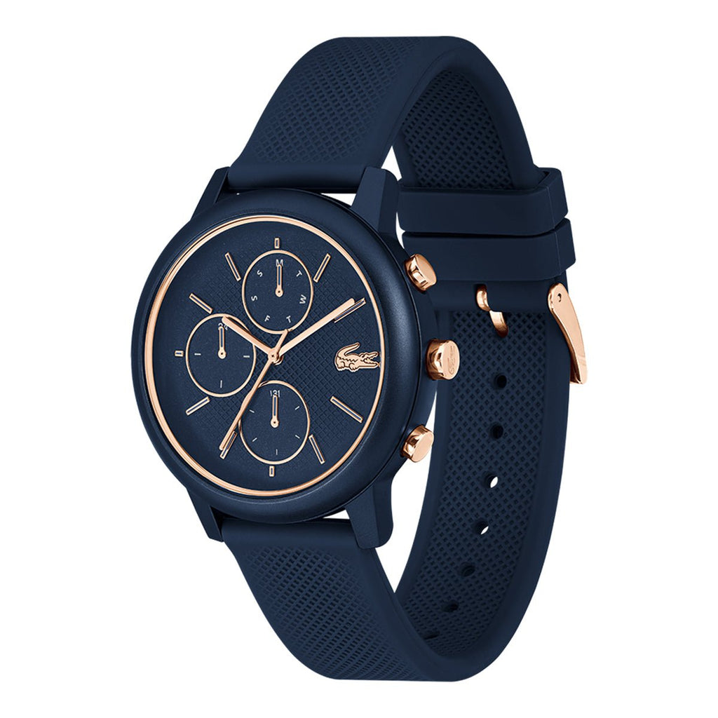 LACOSTE Men's 12.12 Move Green Silicone Watch 2011470