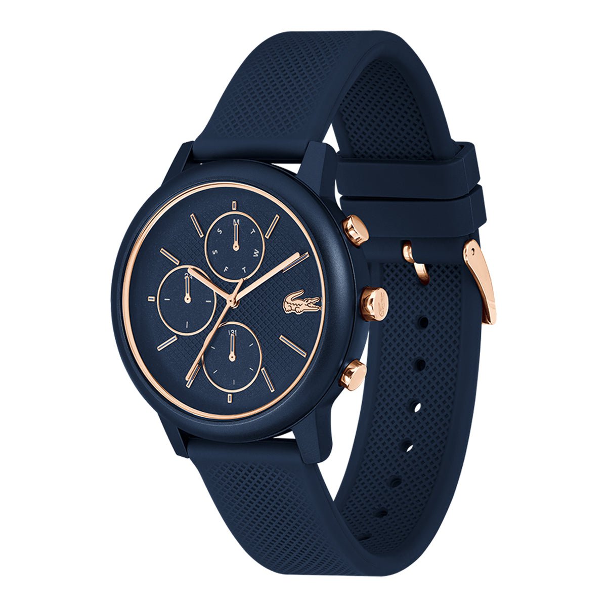 LACOSTE Men's 12.12 Move Green Silicone Watch 2011470