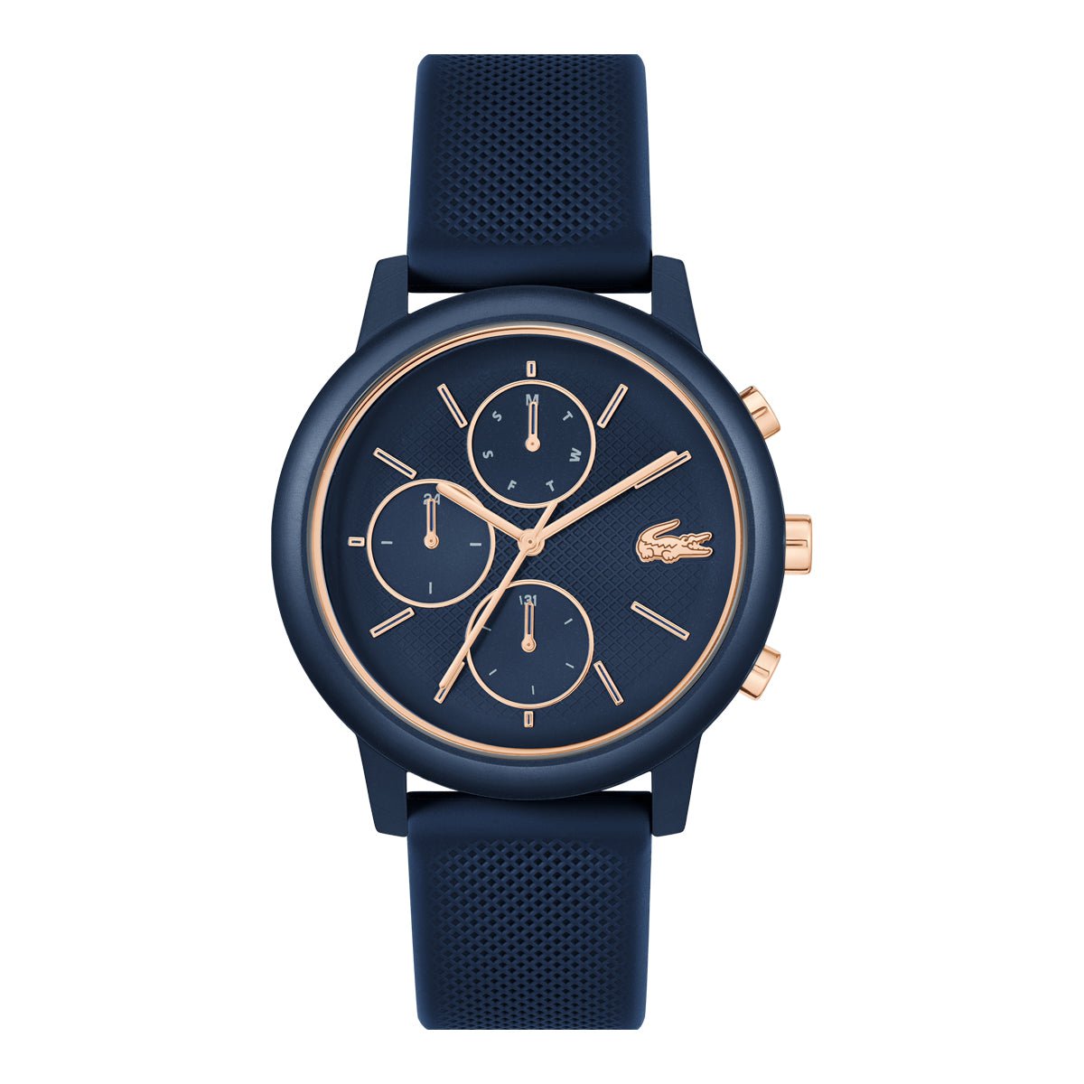 LACOSTE Men's 12.12 Move Green Silicone Watch 2011470