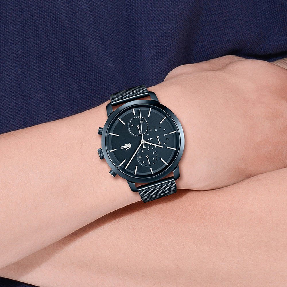 LACOSTE Men's Replay Milanese Steel Watch 2011196