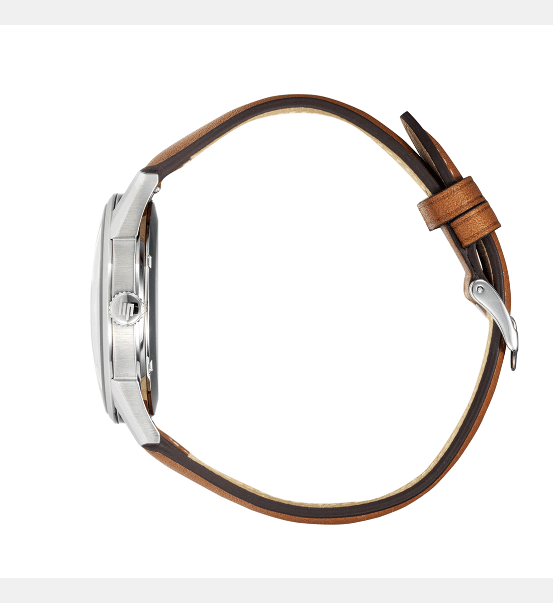 LIP Men's Himalaya Brown Leather Watch 671705