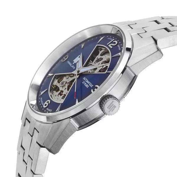 LIP Men's Himalaya Hourglass Automatic Steel Watch 671712