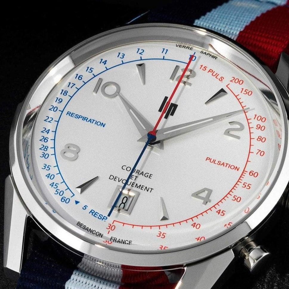 LIP Men's Courage Watch with Interchangeable Straps 670011