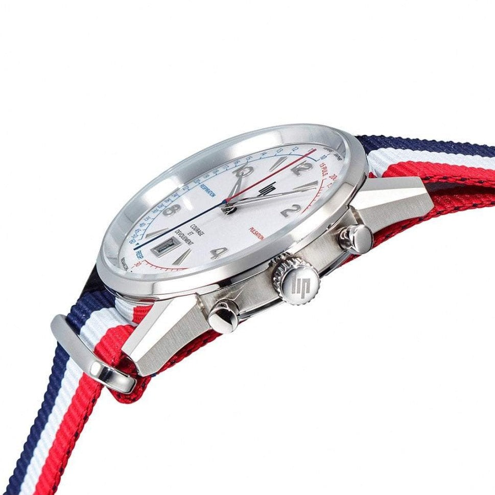 LIP Men's Courage Watch with Interchangeable Straps 670011