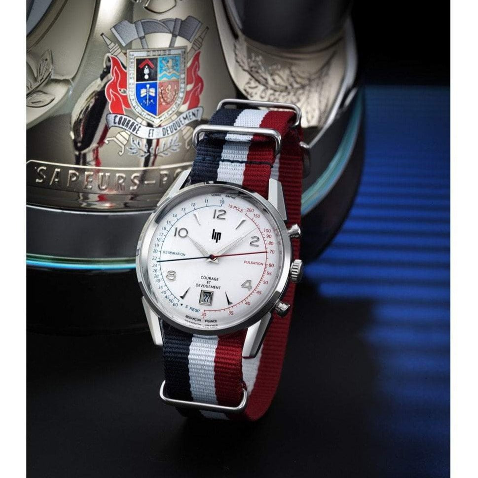 LIP Men's Courage Watch with Interchangeable Straps 670011